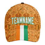Personalized 2026 Ivory Coast Soccer Fan Hat - Add Your Name & Design Custom 2026 Football Tournament Hat YW061-F007054-003