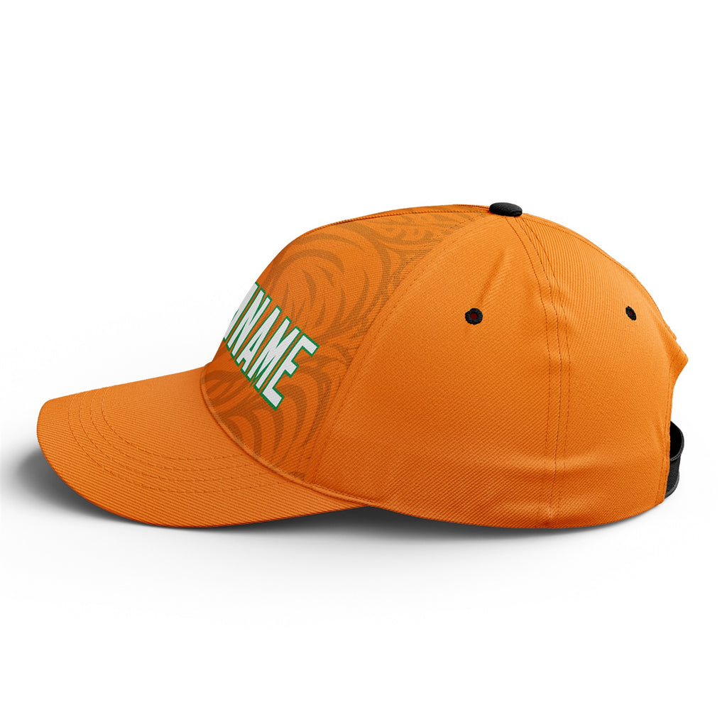 Personalized 2026 Ivory Coast Soccer Fan Hat - Add Your Name & Design Custom 2026 Football Tournament Hat YW061-F007054-004