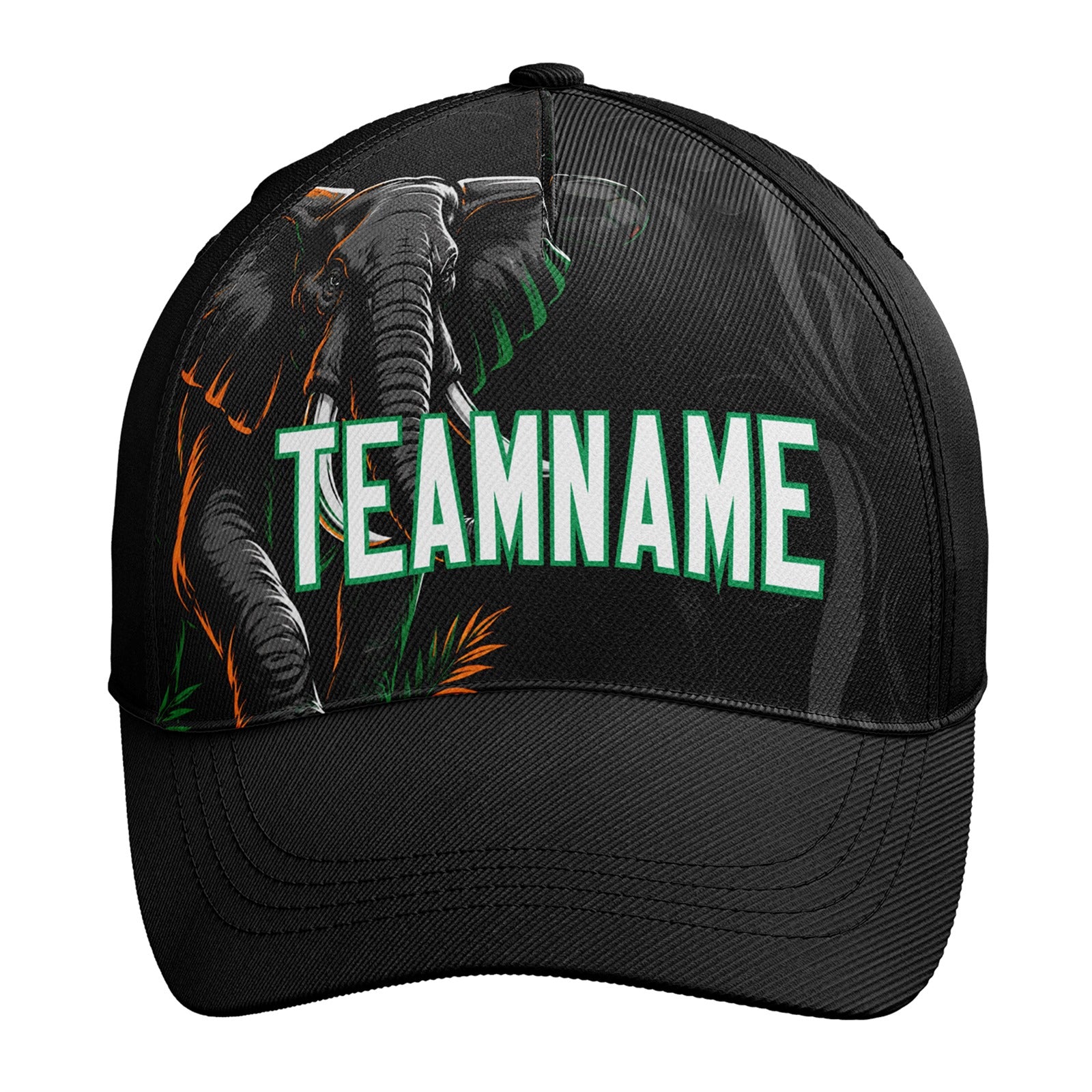 Personalized 2026 Ivory Coast Soccer Fan Hat - Add Your Name & Design Custom 2026 Football Tournament Hat YW061-F007054-005
