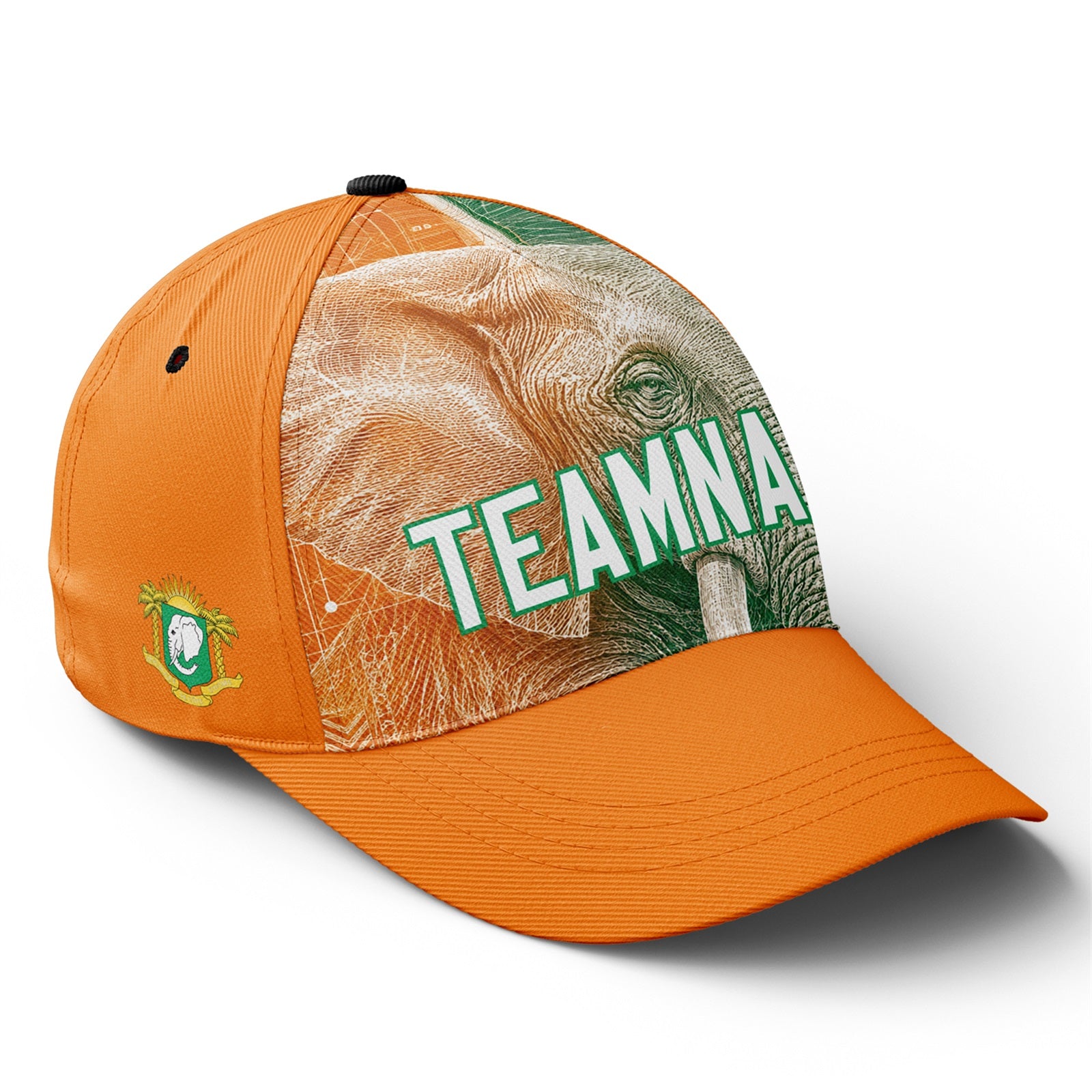 Personalized 2026 Ivory Coast Soccer Fan Hat - Add Your Name & Design Custom 2026 Football Tournament Hat YW061-F007054-007