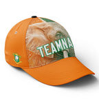 Personalized 2026 Ivory Coast Soccer Fan Hat - Add Your Name & Design Custom 2026 Football Tournament Hat YW061-F007054-007