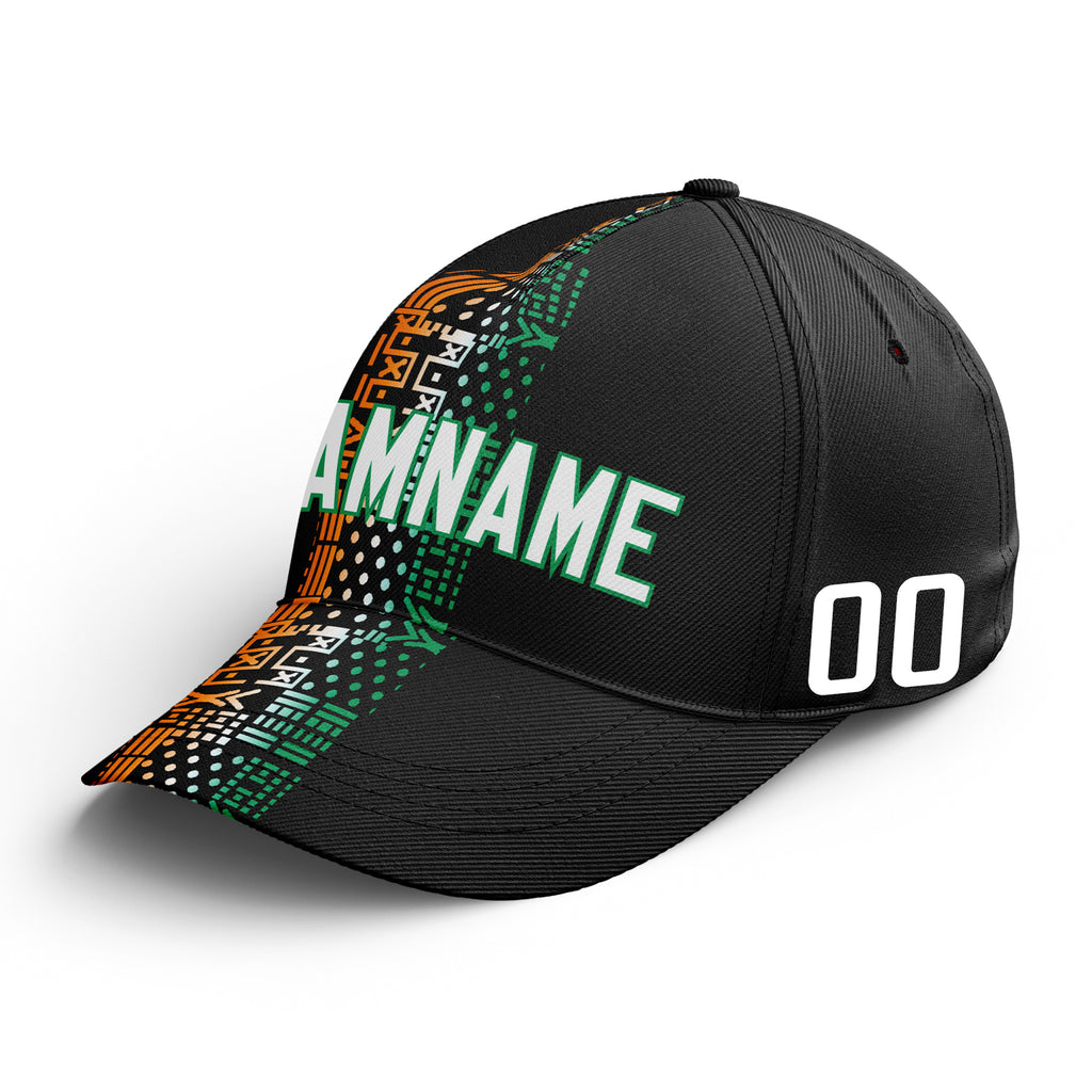 Custom Ivory Coast 2026 World Cup High Quality Soccer Stadium Version Jersey Sneakers Sports Shoes and Hat Combo Offer Personalized Team Name and Logo ZH-F007055-008