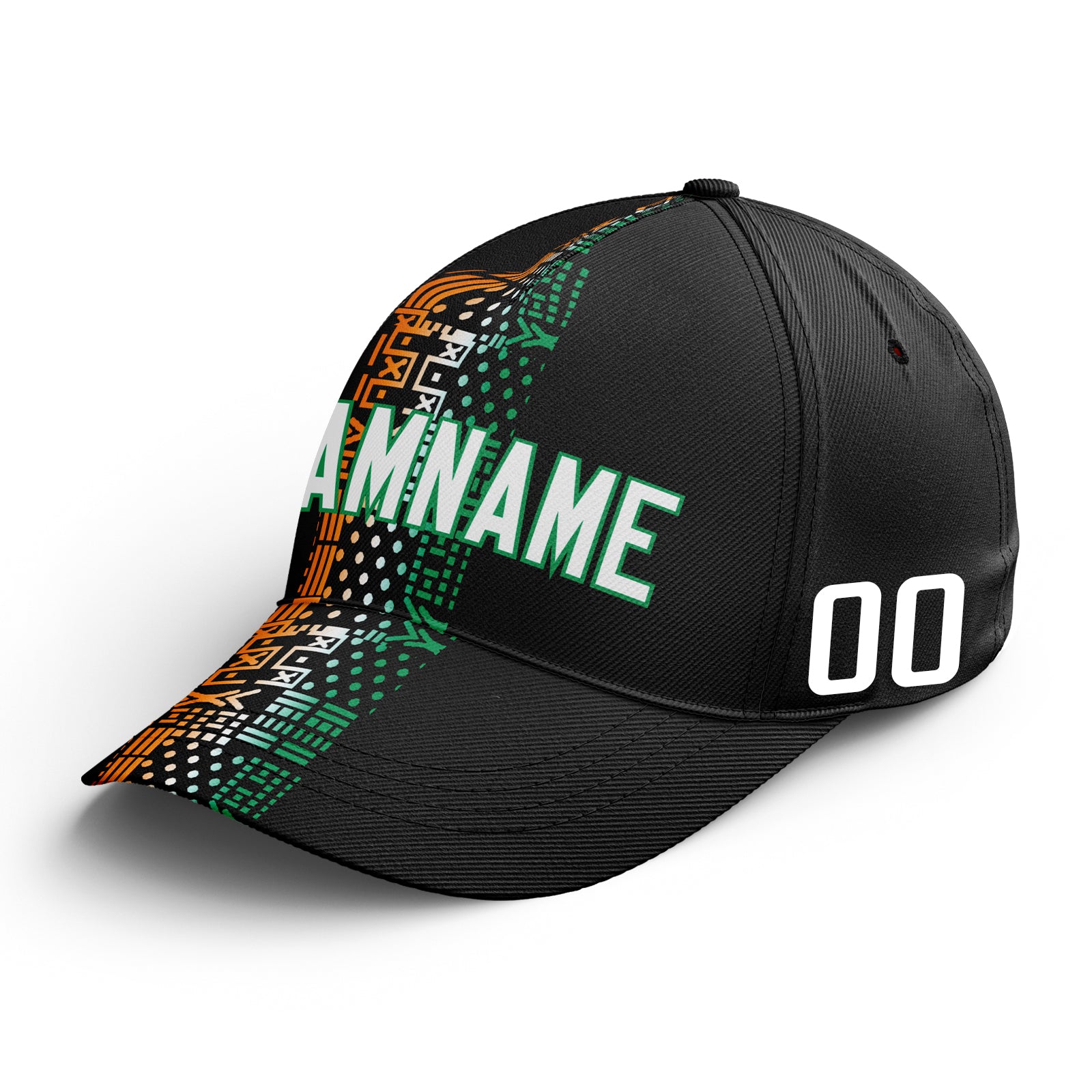 Custom Ivory Coast 2026 World Cup High Quality Soccer Stadium Version Jersey Sneakers Sports Shoes and Hat Combo Offer Personalized Team Name and Logo ZH-F007055-008