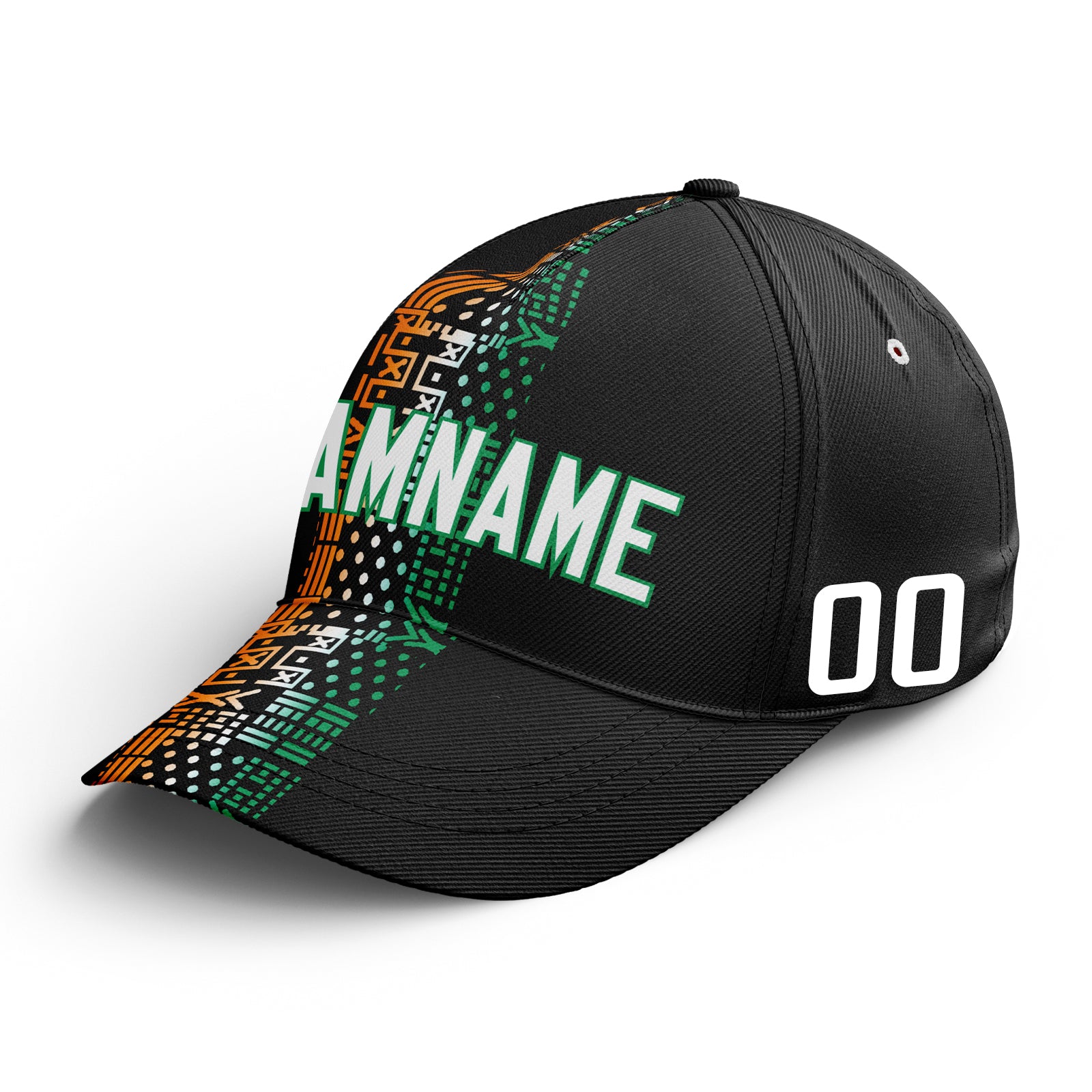 Custom Ivory Coast 2026 World Cup High Quality Soccer Stadium Version Jersey Sneakers Sports Shoes and Hat Combo Offer Personalized Team Name and Logo ZH-F007055-008