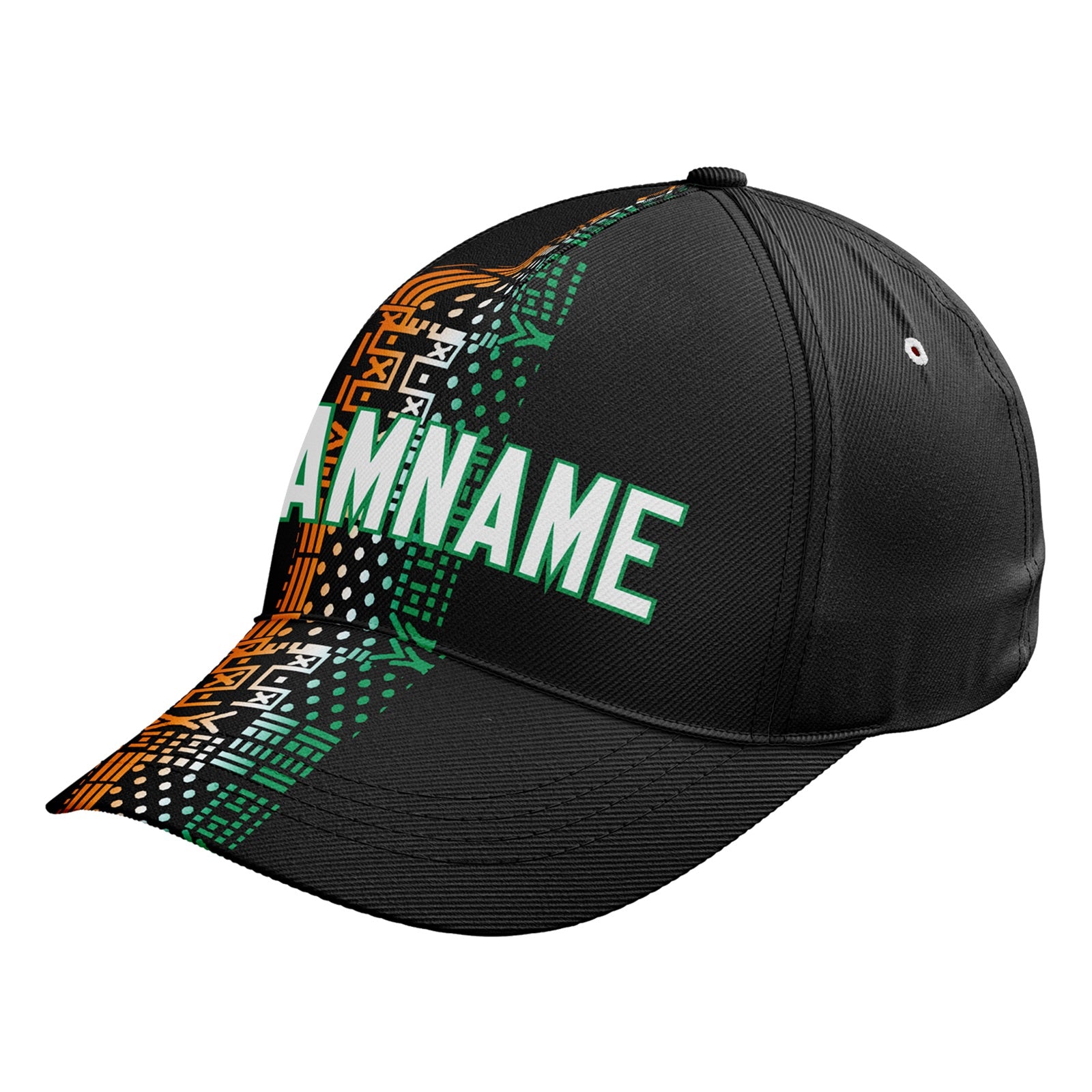 Personalized 2026 Ivory Coast Soccer Fan Hat - Add Your Name & Design Custom 2026 Football Tournament Hat YW061-F007054-008