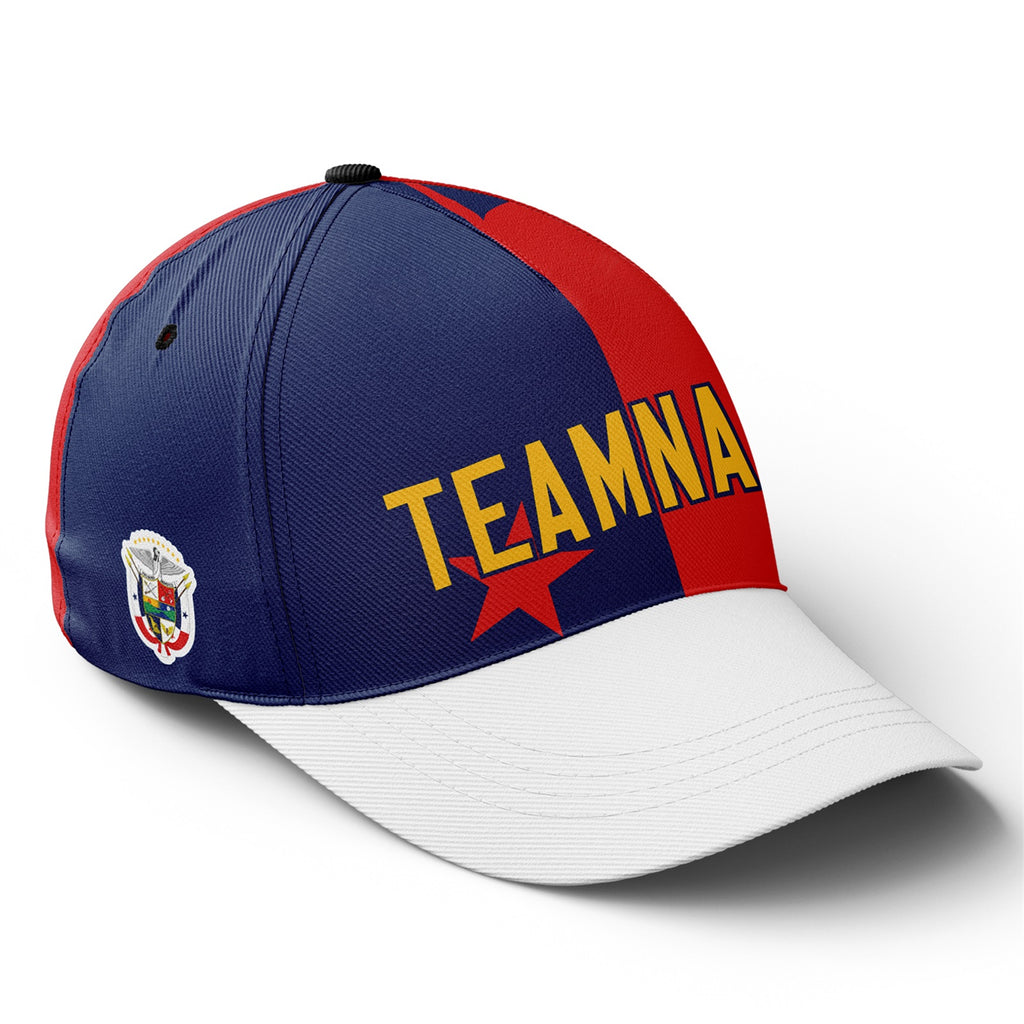 Personalized 2026 Panama Soccer Fan Hat - Add Your Name & Design Custom 2026 Football Tournament Hat YW061-F007056-006