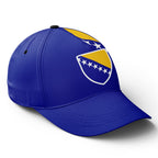 Personalized 2026 Bosnia and Herzegovina Soccer Fan Hat - Add Your Name & Design Custom 2026 Football Tournament Hat YW061-F007061-001