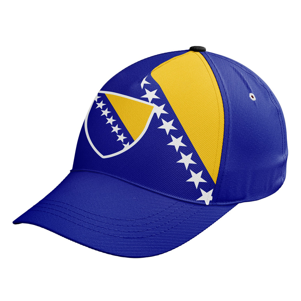 Personalized 2026 Bosnia and Herzegovina Soccer Fan Hat - Add Your Name & Design Custom 2026 Football Tournament Hat YW061-F007061-001