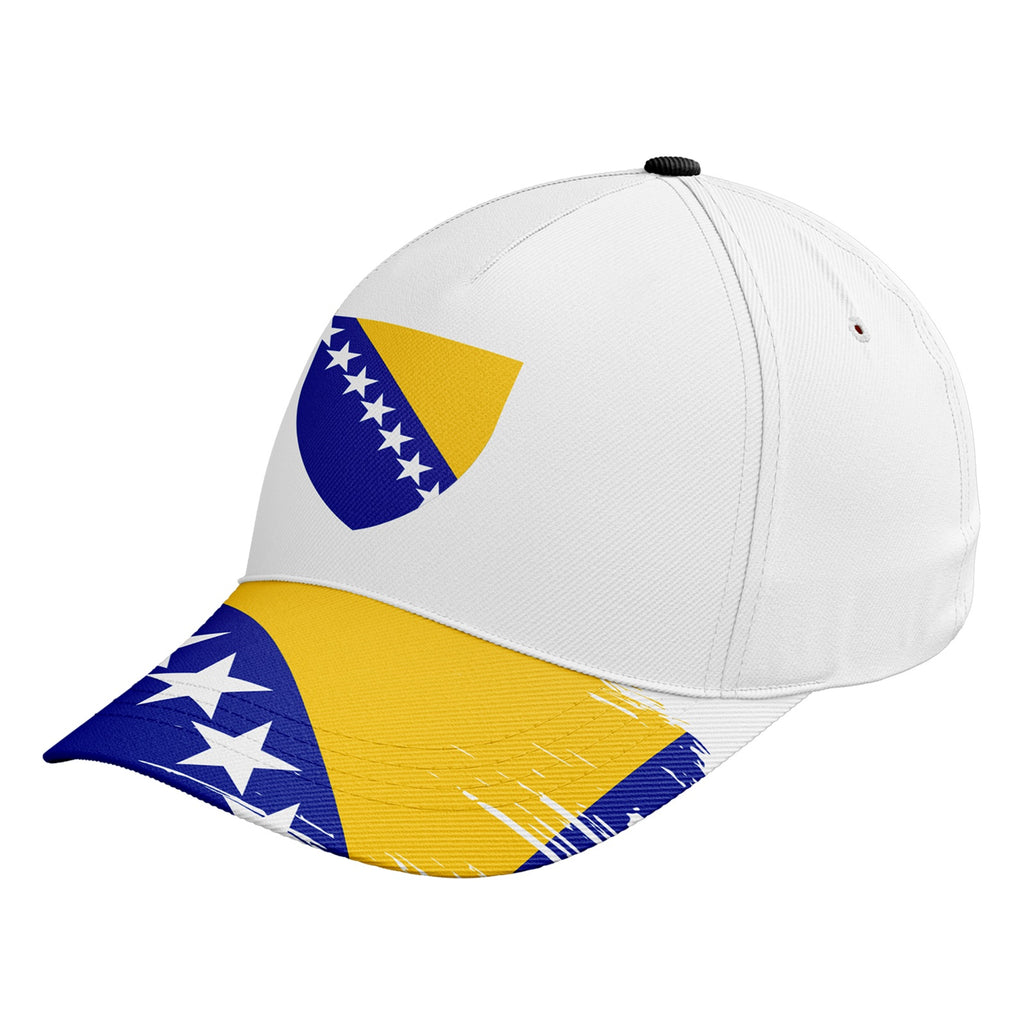 Personalized 2026 Bosnia and Herzegovina Soccer Fan Hat - Add Your Name & Design Custom 2026 Football Tournament Hat YW061-F007061-002