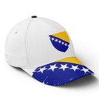 Personalized 2026 Bosnia and Herzegovina Soccer Fan Hat - Add Your Name & Design Custom 2026 Football Tournament Hat YW061-F007061-002