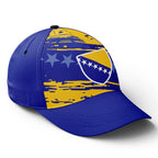 Personalized 2026 Bosnia and Herzegovina Soccer Fan Hat - Add Your Name & Design Custom 2026 Football Tournament Hat YW061-F007061-003