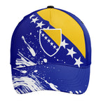Personalized 2026 Bosnia and Herzegovina Soccer Fan Hat - Add Your Name & Design Custom 2026 Football Tournament Hat YW061-F007061-004