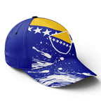 Personalized 2026 Bosnia and Herzegovina Soccer Fan Hat - Add Your Name & Design Custom 2026 Football Tournament Hat YW061-F007061-004