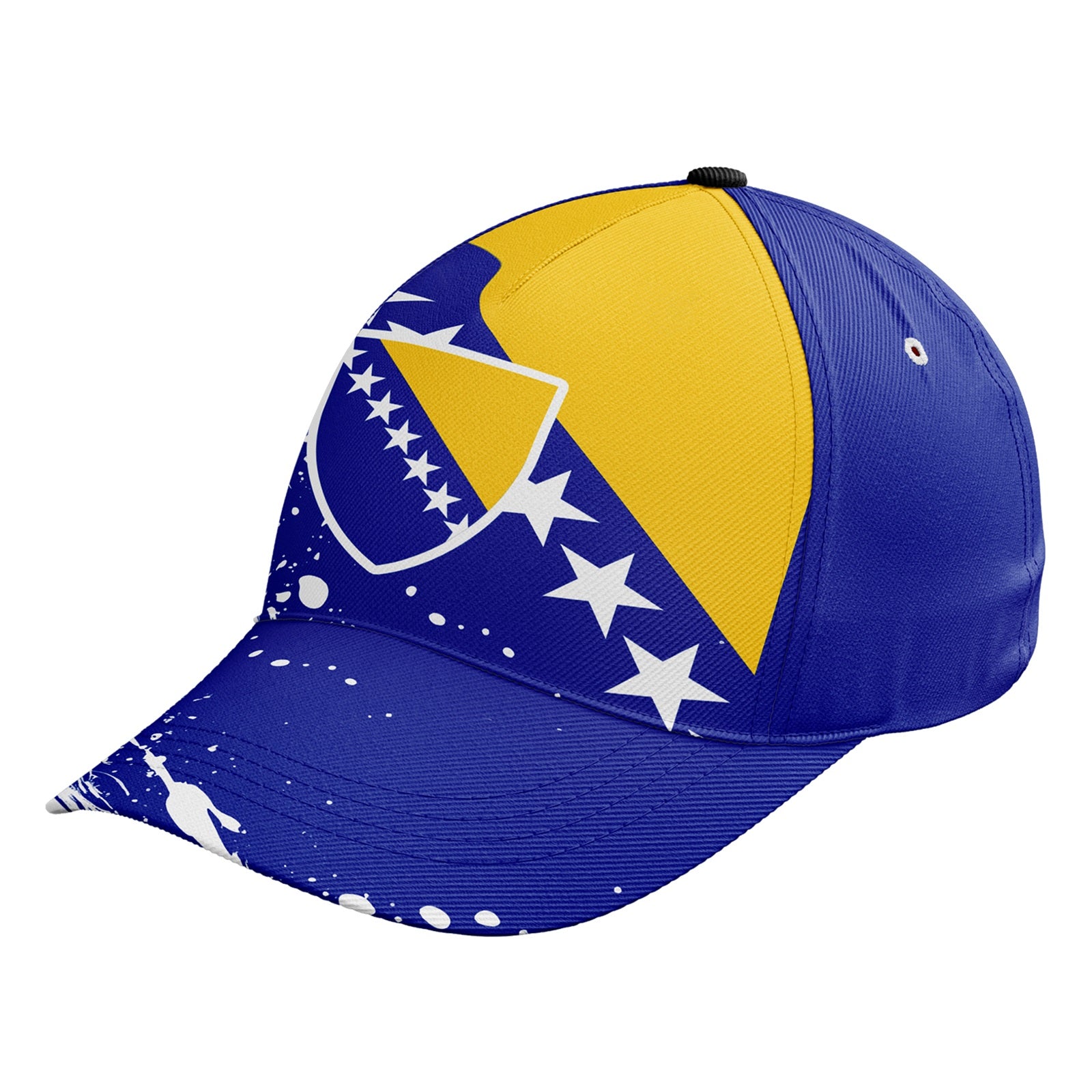 Personalized 2026 Bosnia and Herzegovina Soccer Fan Hat - Add Your Name & Design Custom 2026 Football Tournament Hat YW061-F007061-004