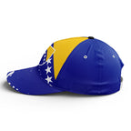 Personalized 2026 Bosnia and Herzegovina Soccer Fan Hat - Add Your Name & Design Custom 2026 Football Tournament Hat YW061-F007061-004