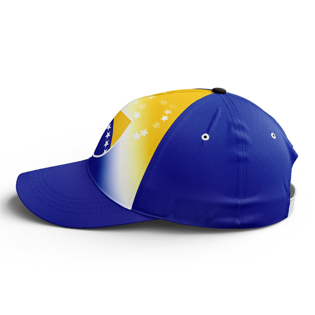 Personalized 2026 Bosnia and Herzegovina Soccer Fan Hat - Add Your Name & Design Custom 2026 Football Tournament Hat YW061-F007061-005