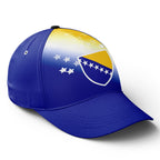 Personalized 2026 Bosnia and Herzegovina Soccer Fan Hat - Add Your Name & Design Custom 2026 Football Tournament Hat YW061-F007061-005