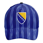 Personalized 2026 Bosnia and Herzegovina Soccer Fan Hat - Add Your Name & Design Custom 2026 Football Tournament Hat YW061-F007061-006
