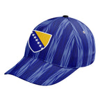 Personalized 2026 Bosnia and Herzegovina Soccer Fan Hat - Add Your Name & Design Custom 2026 Football Tournament Hat YW061-F007061-006