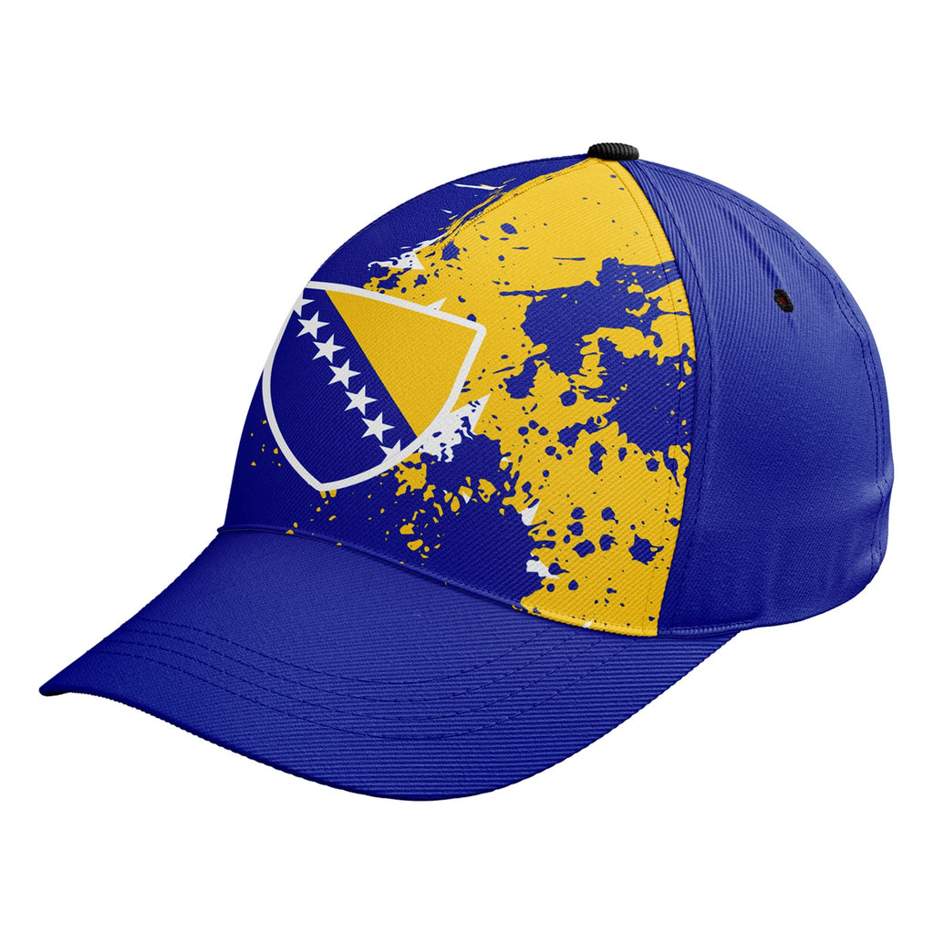 Personalized 2026 Bosnia and Herzegovina Soccer Fan Hat - Add Your Name & Design Custom 2026 Football Tournament Hat YW061-F007061-008