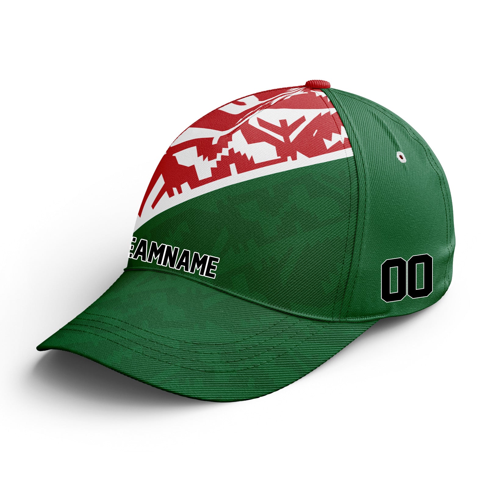 Custom 2026 World Cup Morocco High Quality Soccer Stadium Version Jersey Sneakers Sports Shoes and Hat Combo Offer Personalized Team Name and Logo ZH-F009135-4