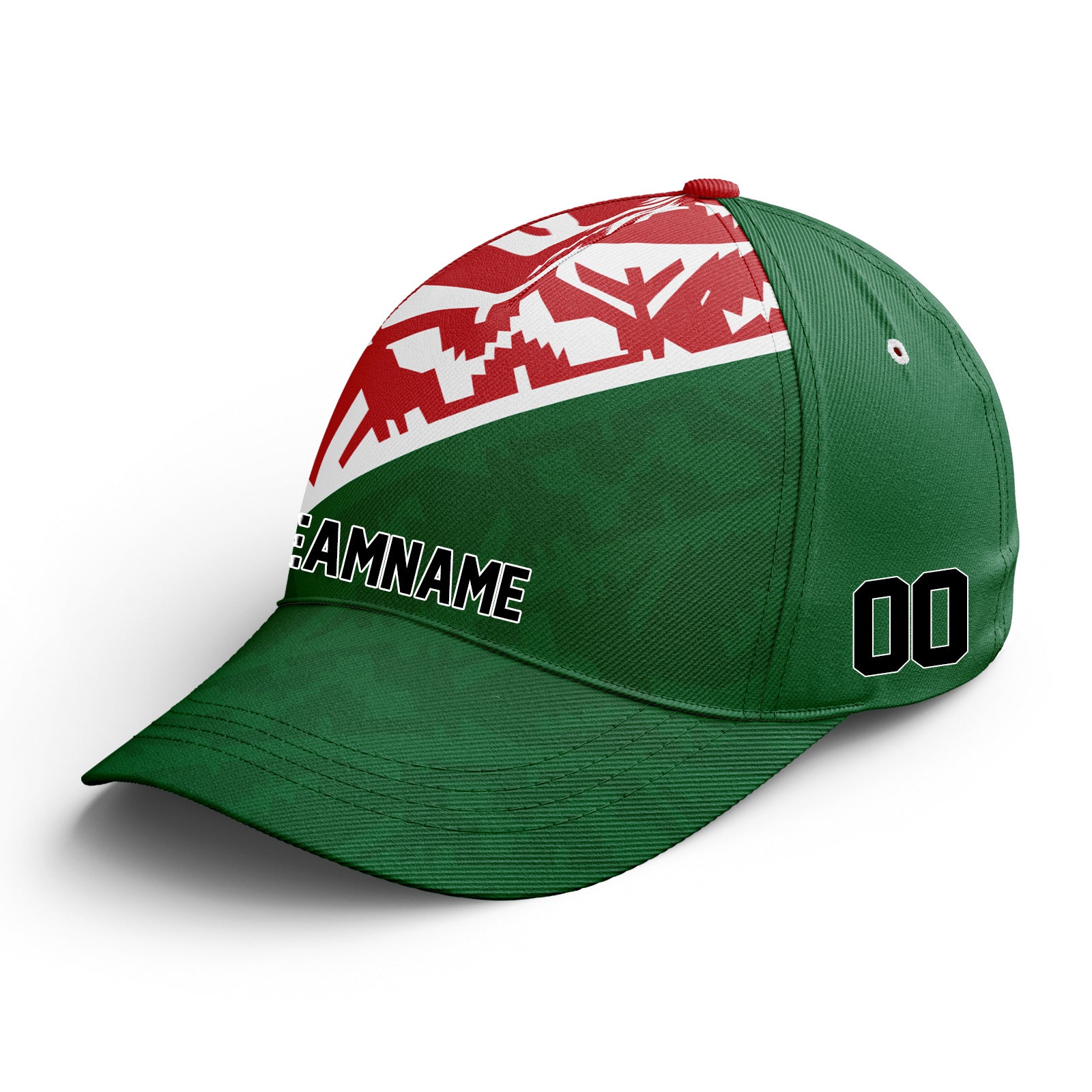 Custom 2026 World Cup Morocco High Quality Soccer Stadium Version Jersey Sneakers Sports Shoes and Hat Combo Offer Personalized Team Name and Logo ZH-F009134-4