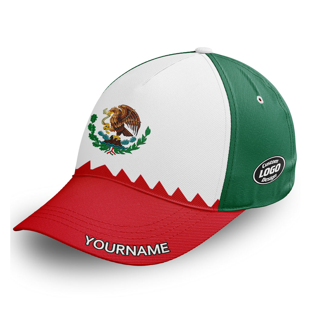 Custom 2026 World Cup Mexico High Quality Soccer Stadium Version Jersey Sneakers Sports Shoes and Hat Combo Offer Personalized Team Name and Logo ZH-F023091-3