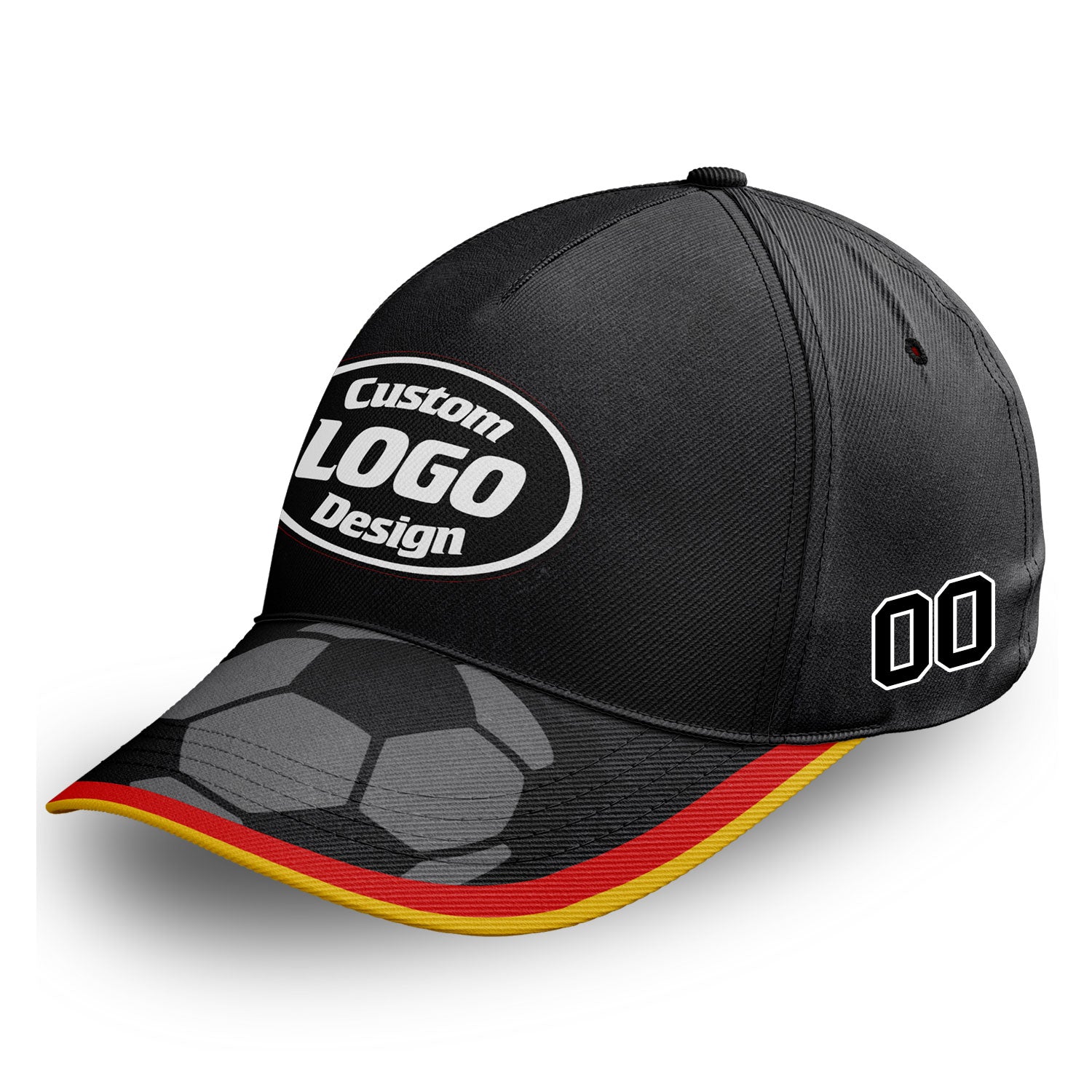 Custom 2026 World Cup Germany High Quality Soccer Stadium Version Jersey Sneakers Sports Shoes and Hat Combo Offer Personalized Team Name and Logo ZH-F025071-1