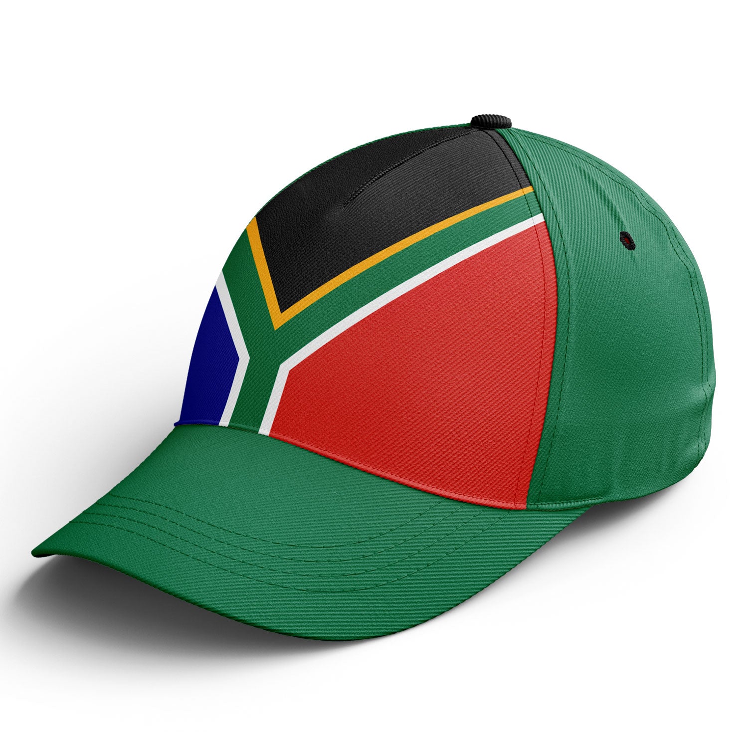 Custom South Africa 2026 World Cup High Quality Soccer Stadium Version Jersey Sneakers Sports Shoes and Hat Combo Offer Personalized Team Name and Logo ZH-F025128-1