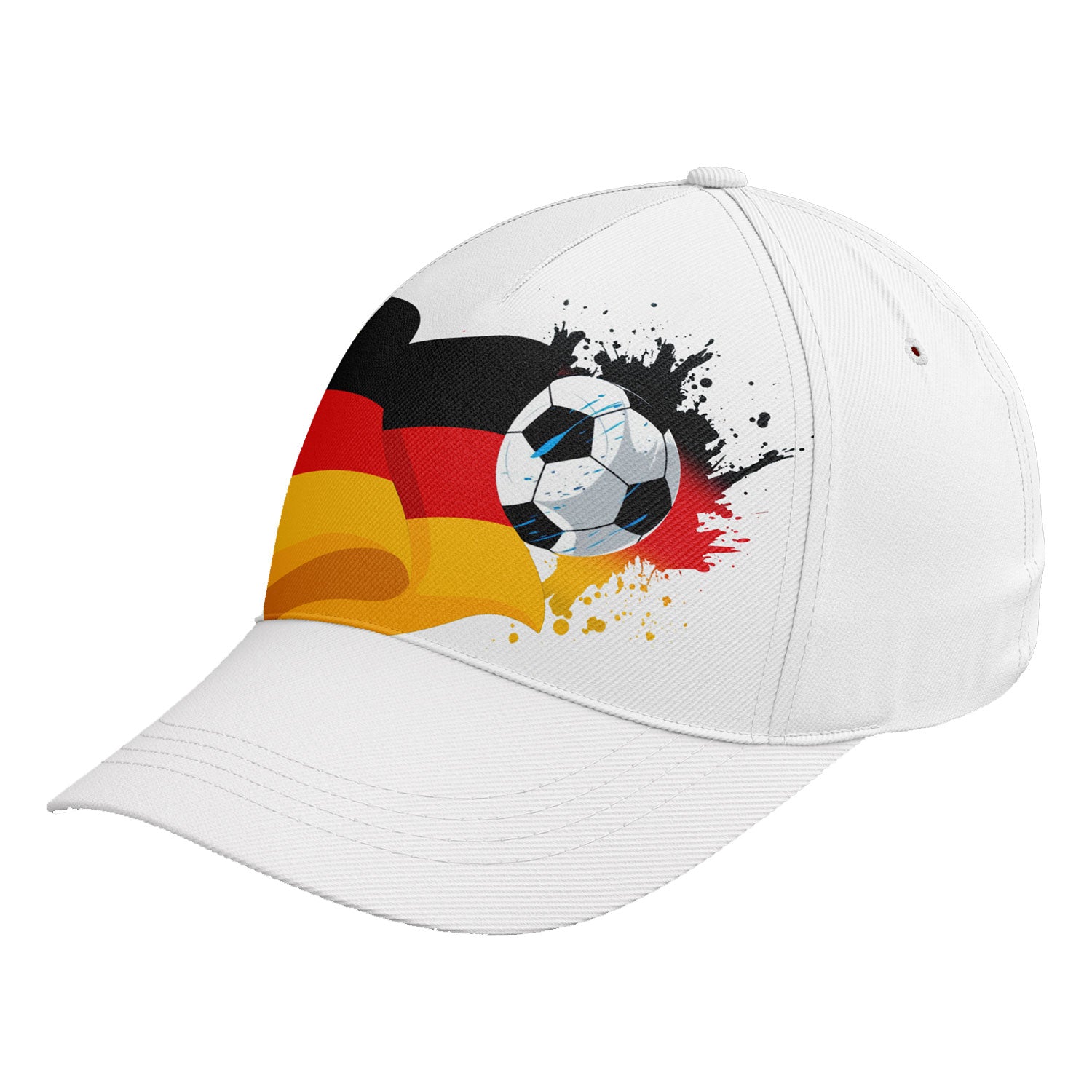 Custom Germany 2026 World Cup High Quality Soccer Stadium Version Jersey Sneakers Sports Shoes and Hat Combo Offer Personalized Team Name and Logo ZH-F028100-2