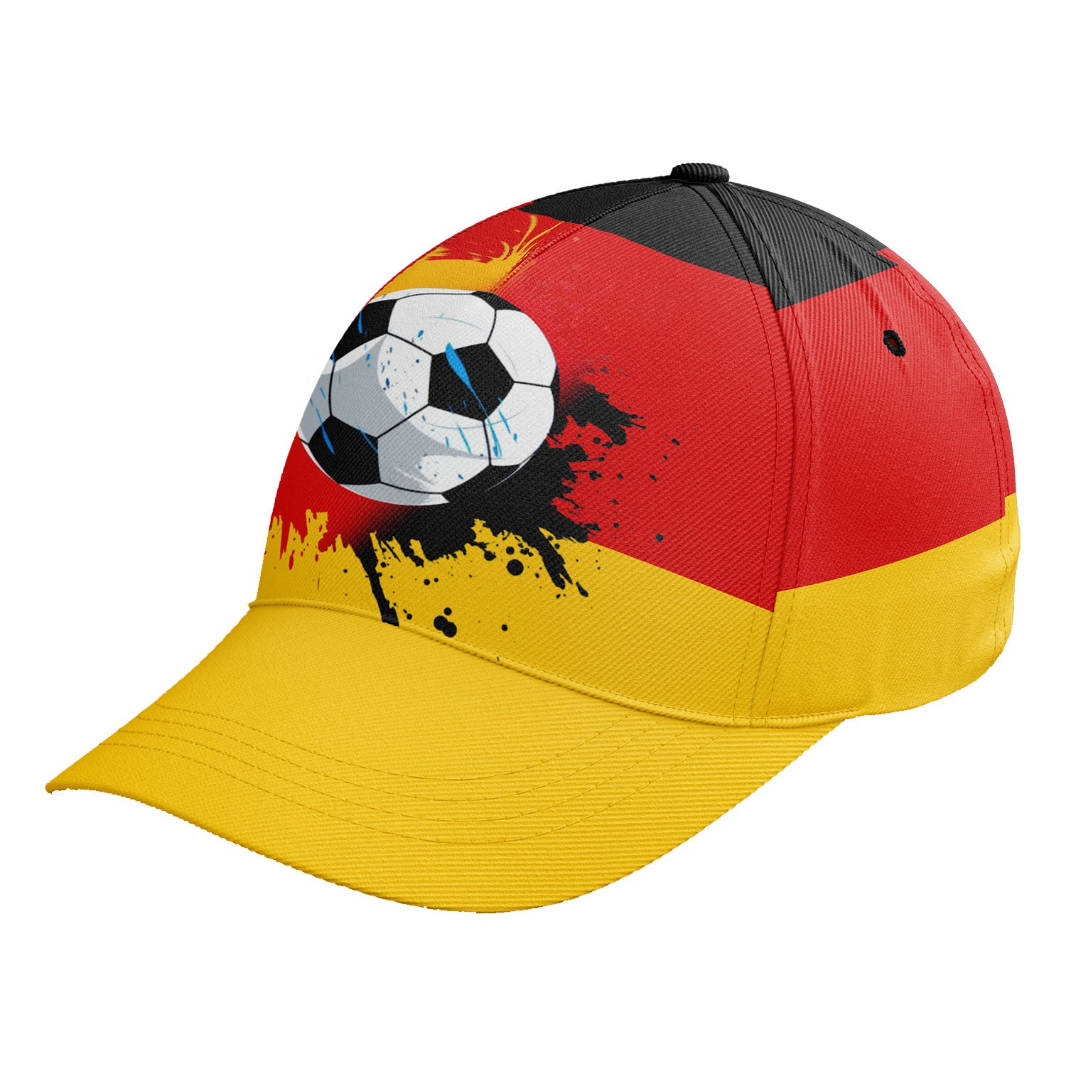 Custom Germany 2026 World Cup High Quality Soccer Stadium Version Jersey Sneakers Sports Shoes and Hat Combo Offer Personalized Team Name and Logo ZH-F028100-4