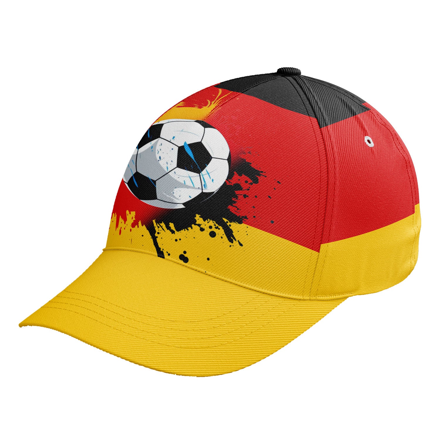 Custom Germany 2026 World Cup High Quality Soccer Stadium Version Jersey Sneakers Sports Shoes and Hat Combo Offer Personalized Team Name and Logo ZH-F028102-4