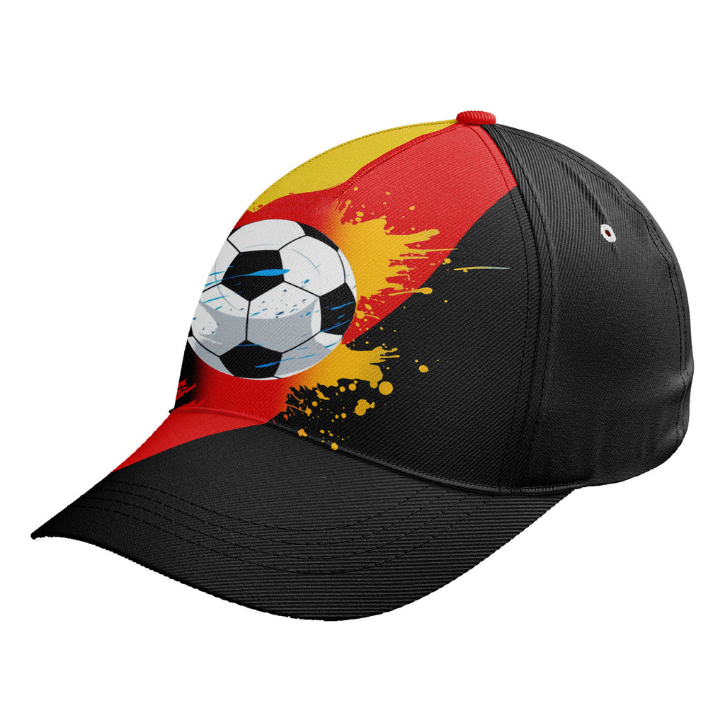 Custom Germany 2026 World Cup High Quality Soccer Stadium Version Jersey Sneakers Sports Shoes and Hat Combo Offer Personalized Team Name and Logo ZH-F028102-6