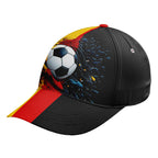 Custom Germany 2026 World Cup High Quality Soccer Stadium Version Jersey Sneakers Sports Shoes and Hat Combo Offer Personalized Team Name and Logo ZH-F028102-8
