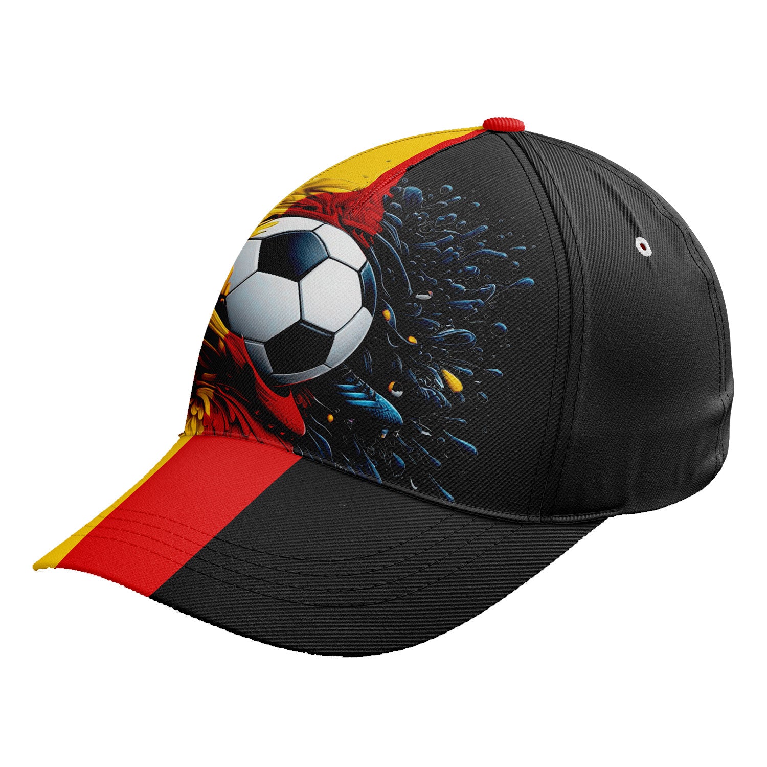 Custom Germany 2026 World Cup High Quality Soccer Stadium Version Jersey Sneakers Sports Shoes and Hat Combo Offer Personalized Team Name and Logo ZH-F028100-8