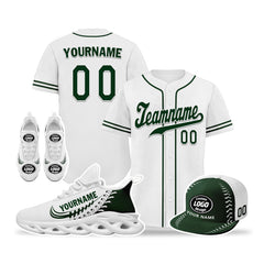 Custom White Jersey MaxSoul Shoes and Hat Combo Offer Personalized ZH-bd0b00e0-a7