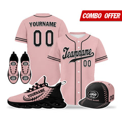 Custom Pink Jersey MaxSoul Shoes and Hat Combo Offer Personalized ZH-bd0b00e0-b8