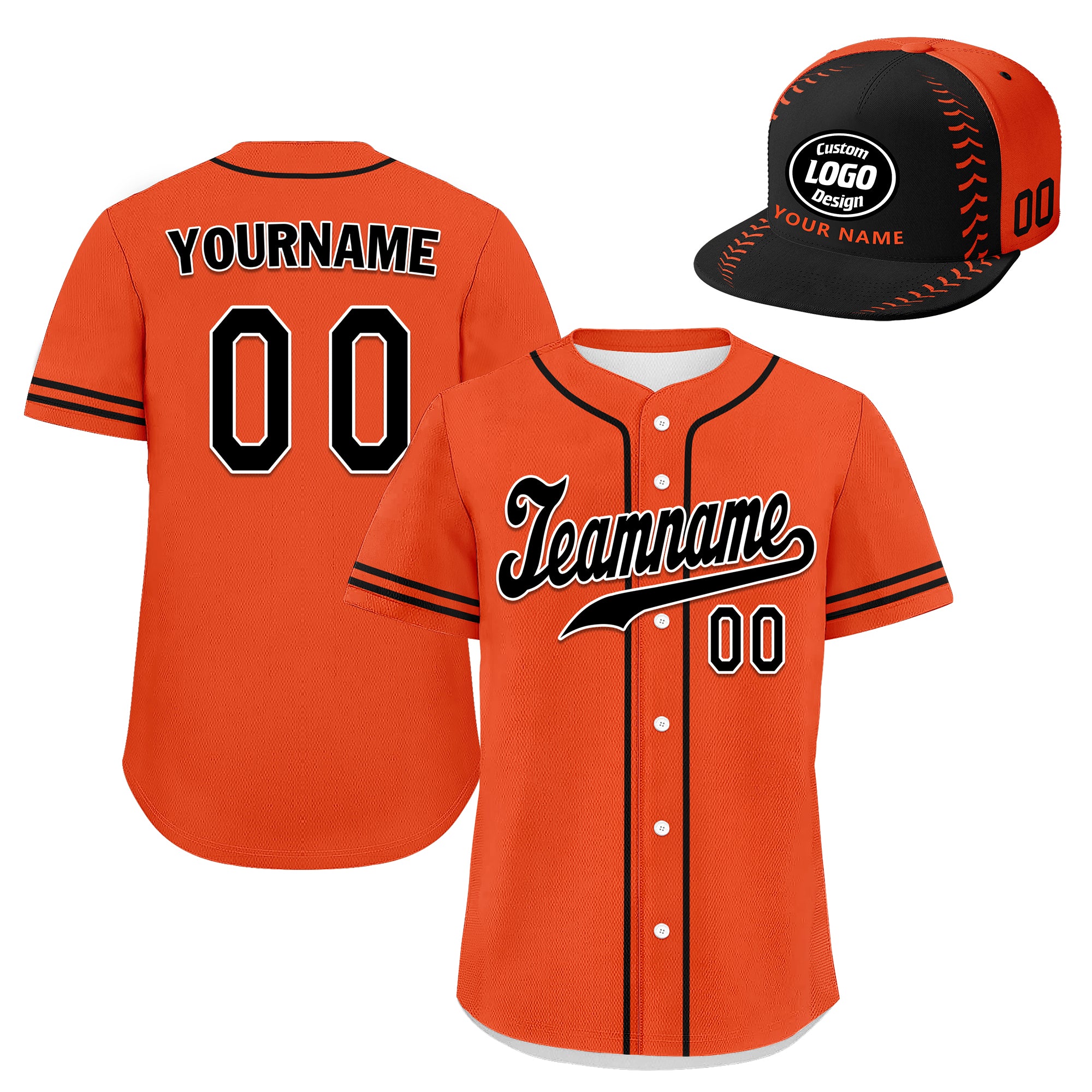 Custom Jersey and Hat Personalized Combo ZH-bd0b00ec-b0