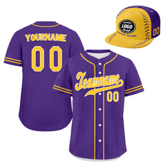 Custom Jersey and Hat Personalized Combo ZH-bd0b00ec-bb