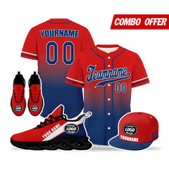 Custom Red Blue Jersey MaxSoul Shoes and Hat Combo Offer Personalized ZH-bd0b007e-e