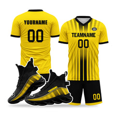 Custom Soccer Uniform Jersey and Maxsoul Shoes Personalized Sneaker Combo ZH-D020159-7