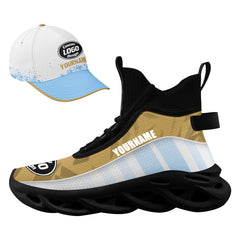 Custom Maxsoul Shoes and Hat Personalized Sneaker Combo ZH-D020232-10