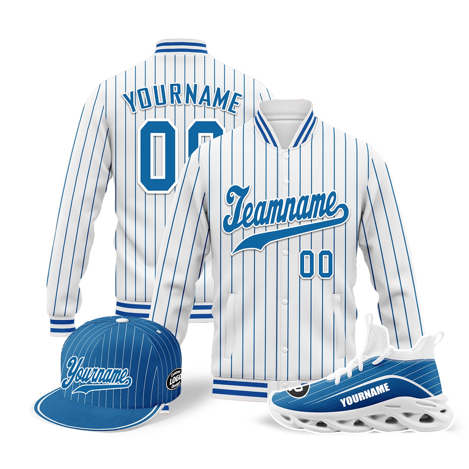 Custom Jacket MaxSoul Shoes and Hat Combo Offer Personalized Combo ZH-D020239-19