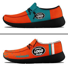 Custom Orange Green Miami Sneaker Shoes Combo Offer Personalized Combo ZH-D020289-24