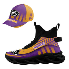 Custom Maxsoul Shoes and Hat Personalized Sneaker Combo ZH-D023029-1