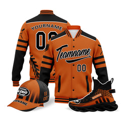 Custom Jacket MaxSoul Shoes and Hat Combo Offer Personalized Combo ZH-D023030-8