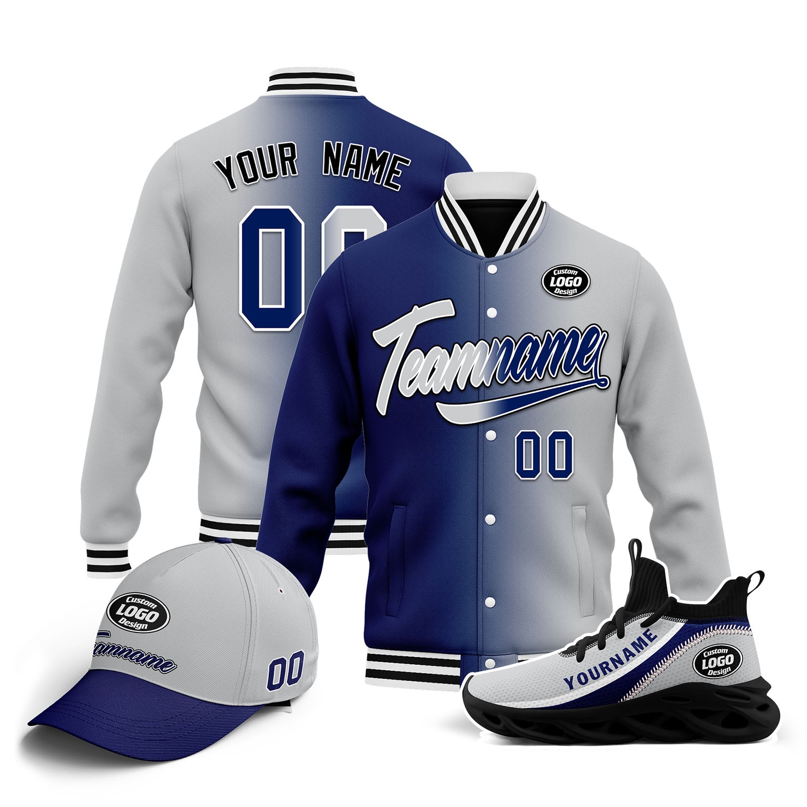 Custom Jacket MaxSoul Shoes and Hat Combo Offer Personalized Combo ZH-D028015-16