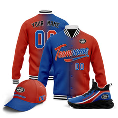 Custom Jacket MaxSoul Shoes and Hat Combo Offer Personalized Combo ZH-D028016-14