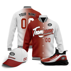 Custom Jacket MaxSoul Shoes and Hat Combo Offer Personalized Combo ZH-D028016-18