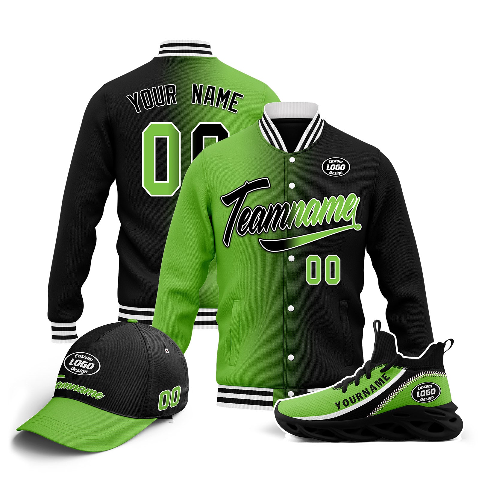 Custom Jacket MaxSoul Shoes and Hat Combo Offer Personalized Combo ZH-D028016-25